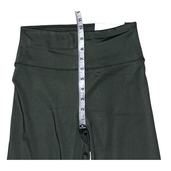 Aerie The Everything Super Leggings Size M Womens Olive Green Mid Rise - Picture 9 of 14